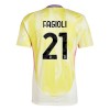 Juventus Fagioli 21 Uitshirt 2024-25